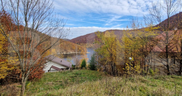 Teren extravilan 1200 mp, cu cabana, Tarnita, iesire la lac!