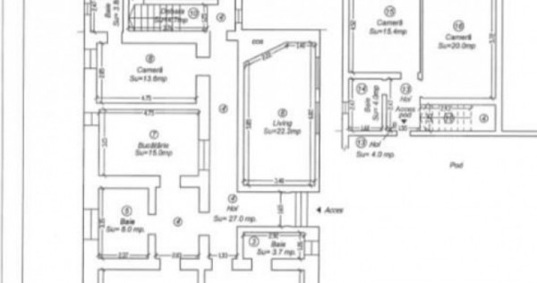 Casa individuala renovabila, 7 camere, 219mp utili, 647mp te