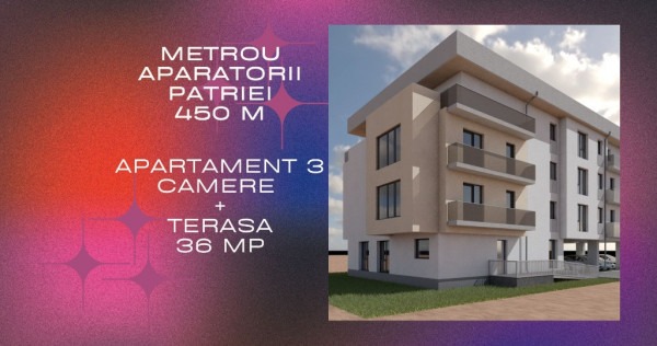 Metrou Aparatorii Patriei 450 m Apartament 3 Camere