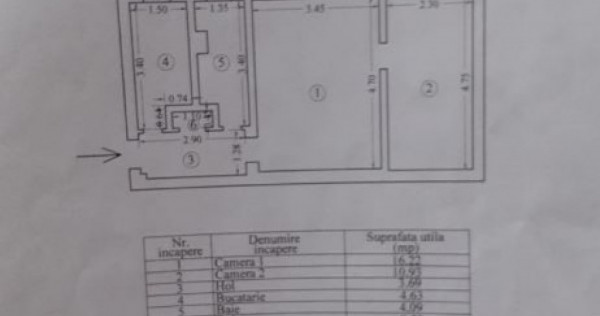 Apartament 2 camere situat in zona KM 4-5