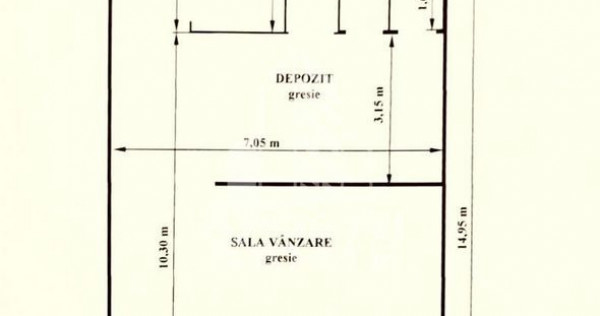 Spatiu comercial de inchiriat Lipovei