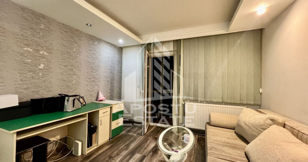 Apartament 2 camere, etaj 1, centrala proprie, zona Olimpia