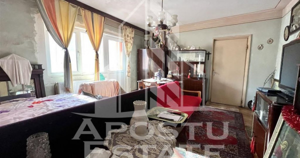 Apartament cu 2 camere, centrala proprie, zona Dambovita