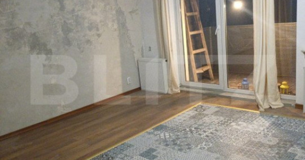 Apartament de o camera, zona centrala Floresti, renovabil