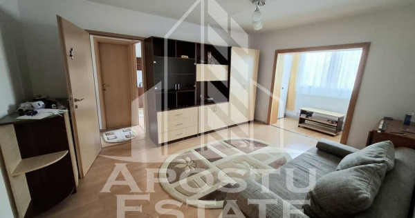 Apartament cu 2 camere, centrala proprie, zona Aradului