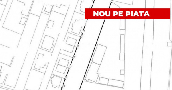 Teren intravilan 2900 mp, zona Centru-Alba Iulia