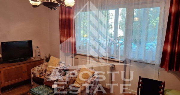 Apartament 3 camere, parter inalt, zona Dacia