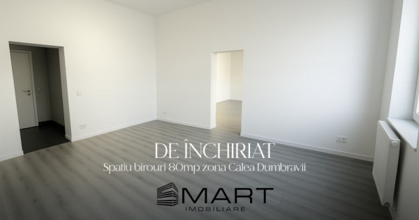 Spatiu birouri/comercial 90mp zona Calea Dumbravii