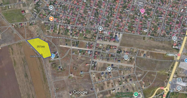 Teren intravilan situat in zona VETERANI, Constanta