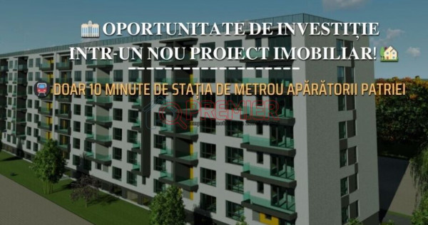 Proiect NOU - Metrou Aparatorii Patriei - garsoniera 39 mp