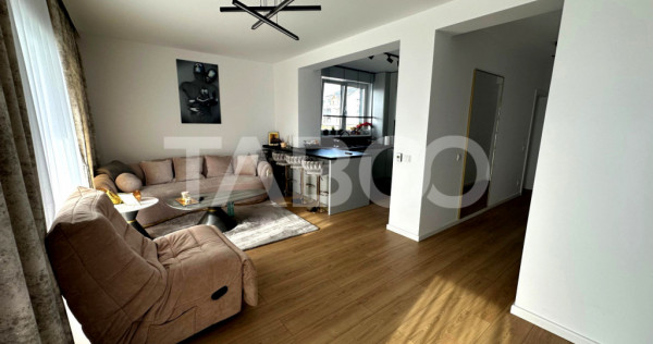 Apartament finisat modern 2 camere 53 mpu balcon utilat mobi