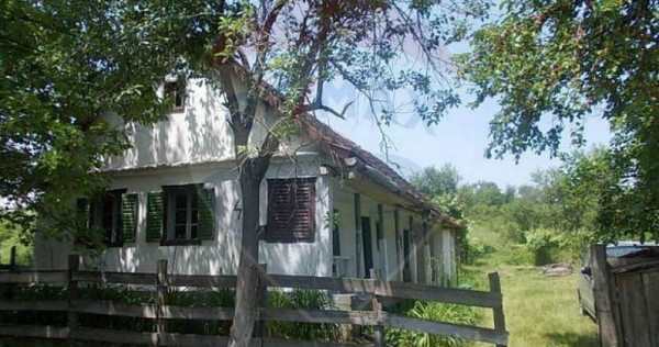 Teren 2877 mp, cu casă bătrânească de vânzare, BOGDA...