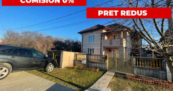 Casă P+M - la strada principală - Drăguțești
