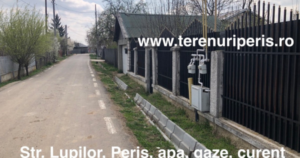Teren Peris 5000-8700mp in rate 1000 eur/luna langa Tancabesti, Snagov