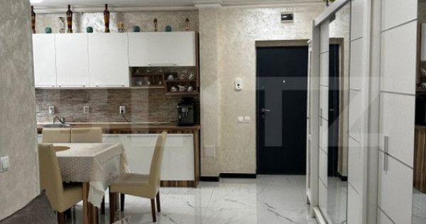 Apartament cu 2 camere, parcare, balcon, gradina, zona Eroil