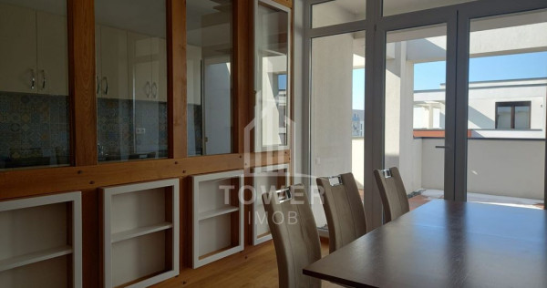 Penthouse 4 camere, partial mobilat Balanta Residence