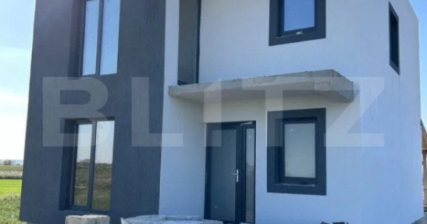 Casa moderna P +E, SU 110 mp, teren 335 mp, toate utilitatil