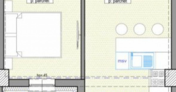 Apartament 2 camere, 48mp, cu terasa de 22 mp, plata la dezv