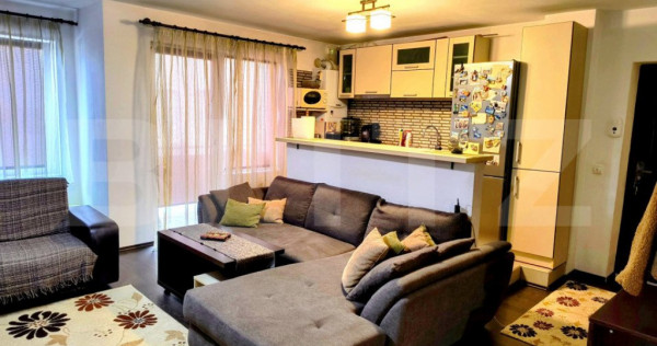 Apartament cu 3 camere, 58mp, etajul 1, parcare, balcon, Ses