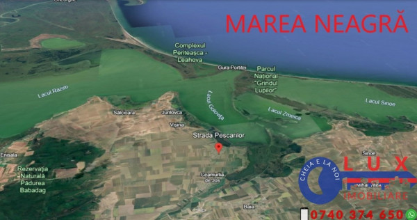 ID 6675 EXCLUSIVITATE - Teren cu casa in Sat Lunca- DELTA DUNĂRII