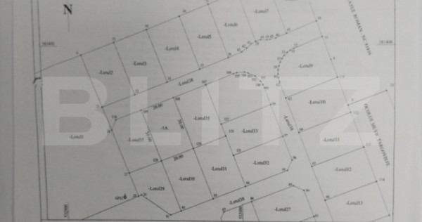 Ultimul lot Teren Intravilan 643 mp zona Lacul Priseaca