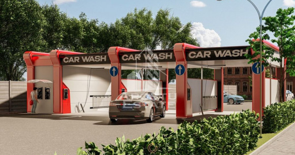 Teren pentru spalatorie auto, in centrul comunei Giarmata