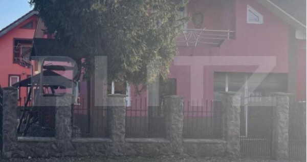 Casa semifinisata, 2 camere, 13 mp, cu spatiu comercial, zon