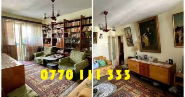 - Apartament 3 camere confort 1 decomandat, zona Garii, etaj