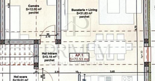BRAYTIM - COMISION 0% - 3 Camere - Terasa - Curte proprie