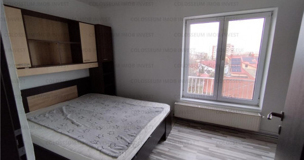 Apartament 2 camere, mobilat, utilat, zona Astra - Piata!