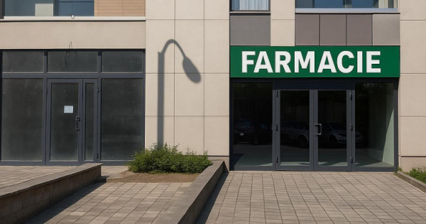 Spatiu comercial nou - 84,3 mp utili - pretabil FARMACIE, ca