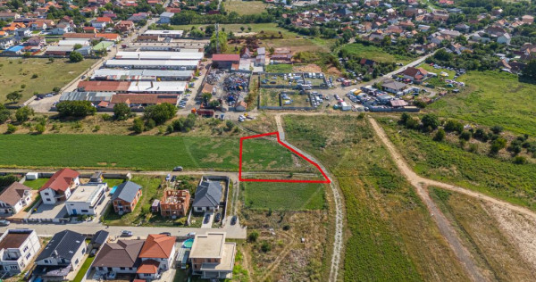 Teren 1237 mp cu PUZ aprobat de vanzare Bujac,Arad