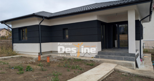 Casă tip mediteranean 75 mp P+POD edificată 2024 500 mp TE