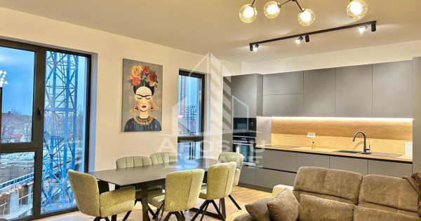 Apartament 4 camere , mobilat lux, loc parcare SUBTERAN, ...