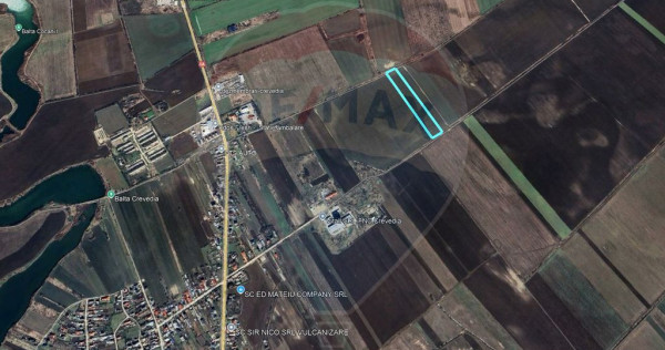 Teren intravilan 11368 mp, Crevedia / Calea Crevedia Noua