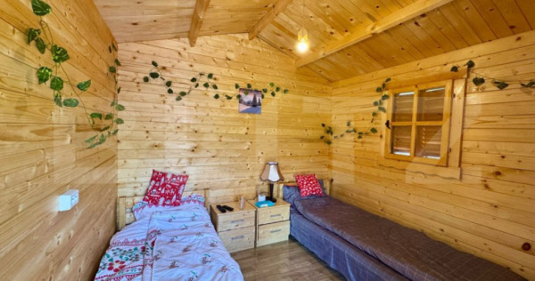 Cabane de vanzare, cu 3 camere, 50 mp, zona Brad