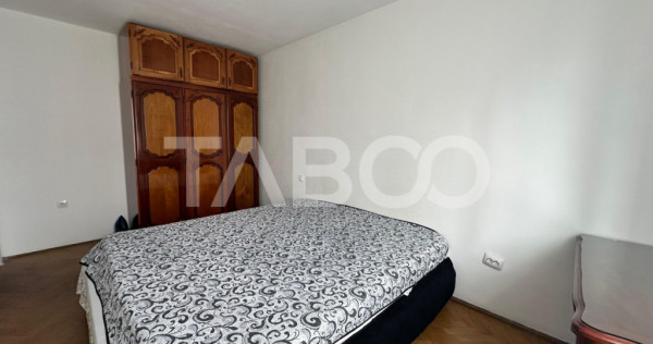 Apartament 2 camere 45 mpu mobilat utilat zona Terezian Sibi