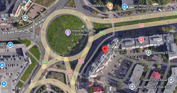 Spatiu stradal1800 mp parter + mazanin