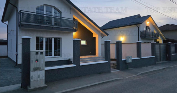 Vila moderna individuala pe stil Venetian cu 4 camere ,2 bai