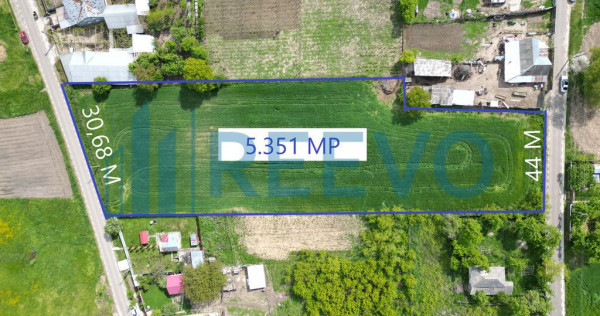 Teren de vânzare, Sat Valea Mare, Com. Roșiori, Bacău