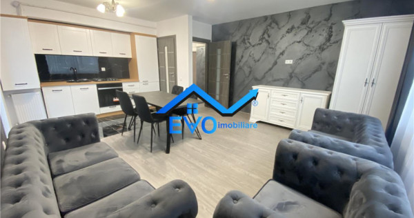 Apartament cu 2 camere, 2 balcoane, loc de parcare, zona Tat