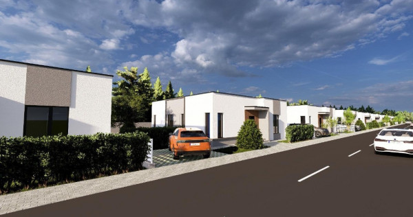 CASA INDIVIDUALA pe parter,curte imprejmuita,parcare,Balotesti-Ilfov