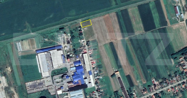 Teren intravilan, de vanzare, 2100 mp, zona Vetis