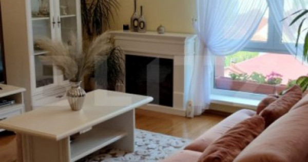 Apartament de vanzare, cu 3 camere, 120 mp, etaj 5, mobilat