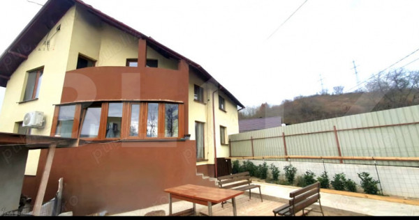 Casa individuala, 134mp, teren 350mp, mobilata/utilata, pe v