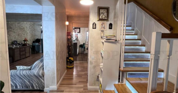 Vila individuala cuplata 4 camere S P 1 M, cu incalzire in p