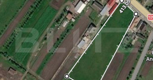 Teren intravilan de vanzare, 7000 mp, DN 17, zona Podirei