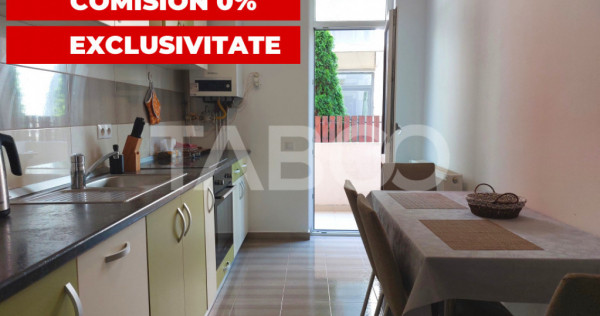 Apartament 49mpu 2 camere 2 balcoane curte 30mp Cartierul Ar