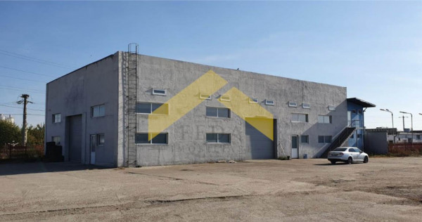 De doua hale pe un teren imprejmuit 9000 mp zona Gai