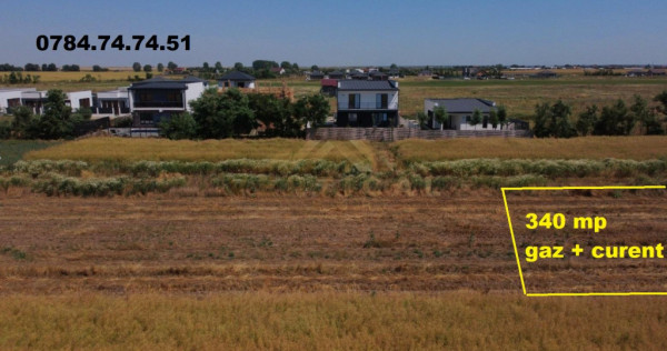 Teren INTRAVILAN / gaz si curent / com Berceni